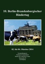 Cover: 10. Berlin-Brandenburgischer Rindertag - Cuvillier Verlag eBooks