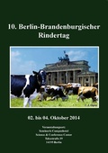 Cover: 10. Berlin-Brandenburgischer Rindertag - Cuvillier Verlag eBooks