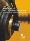 Cover: Jahrbuch des Phonogrammarchivs  der &Ouml;sterreichischen Akademie der Wissenschaften 4 - Cuvillier Verlag eBooks