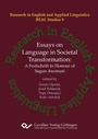 Cover: Essays on Language in Societal Transformation - Cuvillier Verlag eBooks