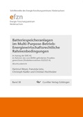 Cover: Batteriespeicheranlagen im Multi-Purpose-Betrieb: Energiewirtschaftsrechtliche Rahmenbedingungen - Cuvillier Verlag eBooks
