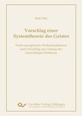 Cover: Vorschlag einer Systemtheorie des Geistes - Cuvillier Verlag