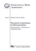 Cover: &Ouml;konomische Fragestellungen der Pflanzenproduktion - Cuvillier Verlag eBooks