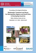 Cover: Wastewater Treatment and Reuse for Metropolitan Regions and Small Cities in Developing Countries - Cuvillier Verlag eBooks