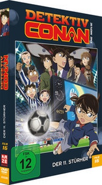 Abbildung von: Detektiv Conan - 16. Film: Der 11. Stürmer - DVD - Crunchyroll