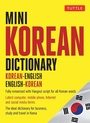 Cover: Mini Korean Dictionary - Tuttle Publishing