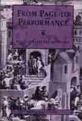 Cover: From Page to Performance - Michigan State University Press
