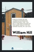 Cover: Publications of the American Economic Association, Vol. VIII, No. 6 - Trieste Publishing