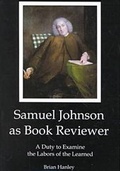 Cover: Samuel Johnson as Book Reviewer - University of Delaware Press