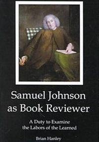 Enlarge image Cover: Samuel Johnson as Book Reviewer - University of Delaware Press