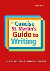 Enlarge image Cover: The Concise St. Martin's Guide to Writing - Bedford Books