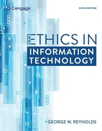 Abbildung von: Ethics in Information Technology - Course Technology Inc