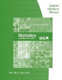 Enlarge image Cover: Student Solutions Manual for Peck/Short's Statistics: Learning from Data, 2nd - CENGAGE Learning Custom Publishing