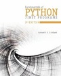 Cover: Fundamentals of Python - Course Technology Inc