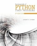 Cover: Fundamentals of Python - Course Technology Inc