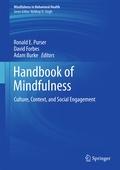 Cover: Handbook of Mindfulness - Springer