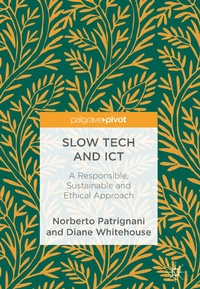 Enlarge image Cover: Slow Tech and ICT - Palgrave Macmillan