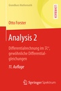 Bild: Analysis 2 - Springer Spektrum