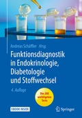 Cover: Funktionsdiagnostik in Endokrinologie, Diabetologie und Stoffwechsel - Springer