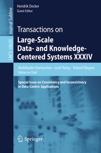 Abbildung von: Transactions on Large-Scale Data- and Knowledge-Centered Systems XXXIV - Springer