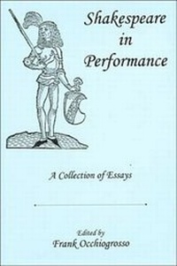 Enlarge image Cover: Shakespeare In Performance - University of Delaware Press