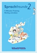 Cover: Sprachfreunde - Sprechen - Schreiben - Spielen - Ausgabe Nord/S&uuml;d - Neubearbeitung 2015 - 2. Schuljahr - Volk und Wissen Verlag