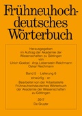 Cover: einw&uuml;rfig - er- - De Gruyter