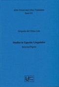 Cover: Studies in Ugaritic Linguistics. Selected Papers - Ugarit