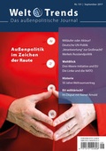 Cover: Au&szlig;enpolitik im Zeichen der Raute - WeltTrends