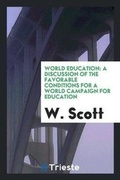 Cover: World Education - Trieste Publishing