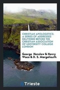 Cover: Christian Apologetics - Trieste Publishing