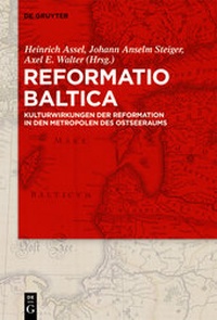 Enlarge image Cover: Reformatio Baltica - De Gruyter