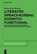 Cover: Literater Sprachausbau kognitiv-funktional - De Gruyter Mouton