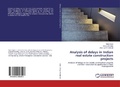 Cover: Analysis of delays in Indian real estate construction projects - LAP Lambert Academic Publishing