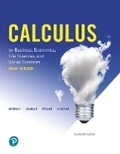 Cover: Calculus for Business, Economics, Life Sciences, and Social Sciences, Brief Version - Pearson