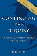Cover: Council on Foreign Relations at 75 - Brookings Institution