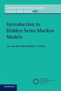 Enlarge image Cover: Introduction to Hidden Semi-Markov Models - Cambridge University Press