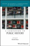 Cover: A Companion to Public History - Wiley-ISTE