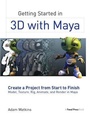 Cover: Getting Started in 3D with Maya - Routledge