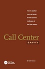 Cover: Call Center Savvy - CRC Press