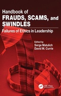 Cover: Handbook of Frauds, Scams, and Swindles - Routledge
