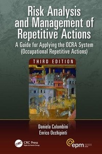 Enlarge image Cover: Risk Analysis and Management of Repetitive Actions - CRC Press