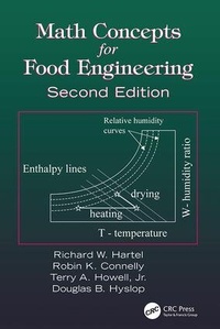 Enlarge image Cover: Math Concepts for Food Engineering - CRC Press
