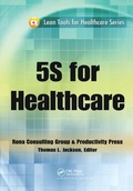 Cover: 5S for Healthcare - CRC Press
