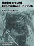 Cover: Underground Excavations in Rock - CRC Press