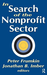 Enlarge image Cover: In Search of the Nonprofit Sector - Routledge