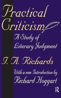 Enlarge image Cover: Practical Criticism - Routledge
