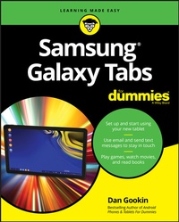 Abbildung von: Samsung Galaxy Tabs For Dummies - Wiley