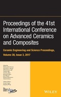 Cover: Proceedings of the 41st International Conference on Advanced Ceramics and Composites, Volume 38, Issue 3 - Wiley