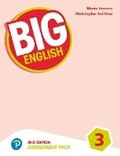 Cover: Big English AmE 2nd Edition 3 Assessment Book & Audio CD Pack - Pearson Education Limited